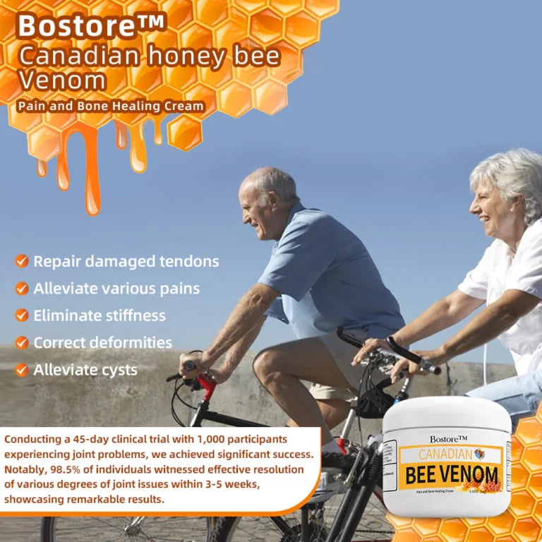 💯✅Crema curativa para el dolor y los huesos con veneno de abeja 🐝canadiense🌟🤯