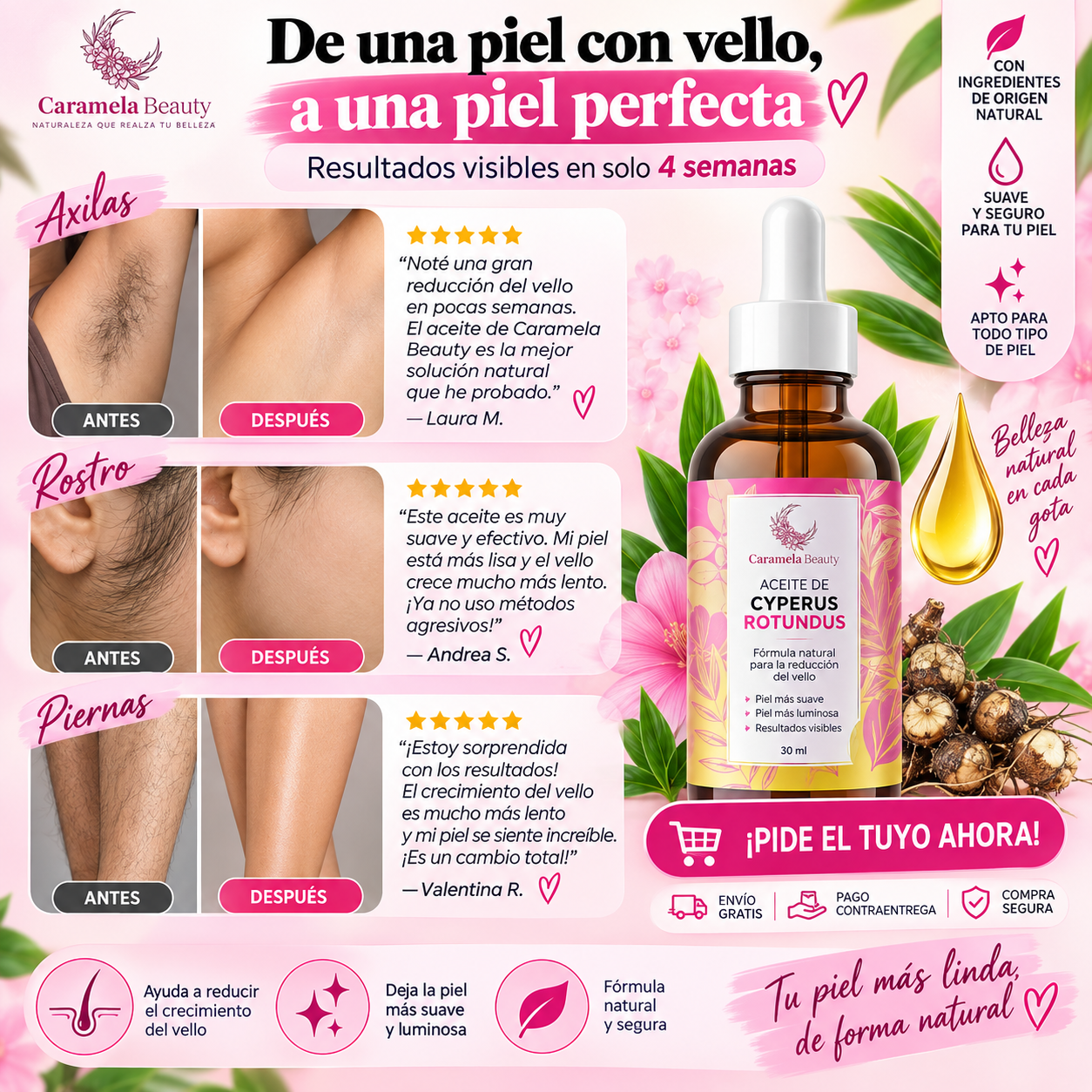 👀🔥EL SECRETO DE LAS COREANAS PARA UNA PIEL MÁS SUAVE 😍🌿NO MAS BELLOS🪒❌, OFERTAS IMPERDIBLES🔥