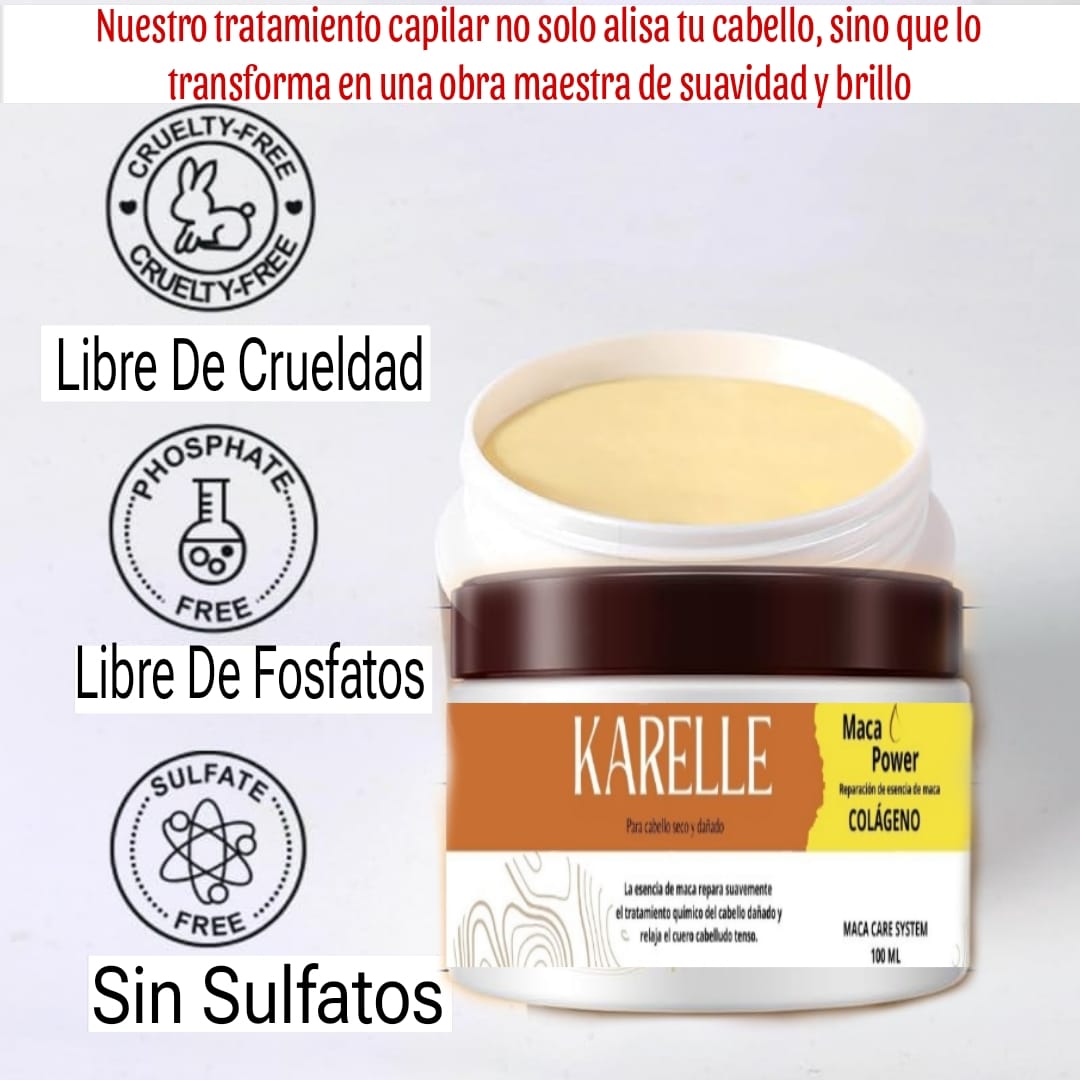 💁♀️💫 COLAGENO REPARACION DE CABELLO KARELLE💫🌺