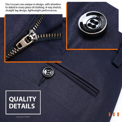 🔝🔥PANTALONES CLASICOS DE ALTA ELASTICIDAD PARA HOMBRE🤩
