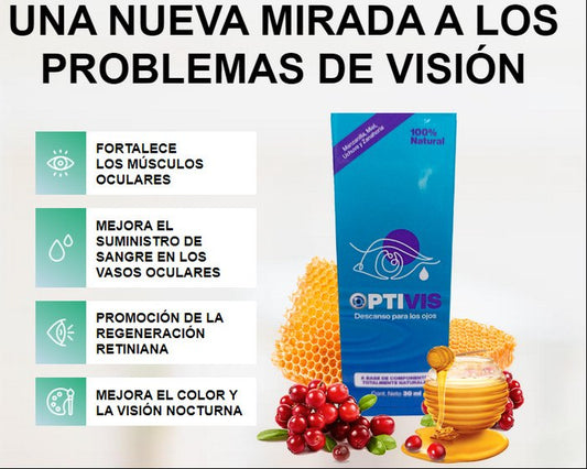 🤯🔥😎Dile Adiós A La visión Borrosa: 👀Fortalece Tus Ojos Con OPTIVIS🤯🔥😍