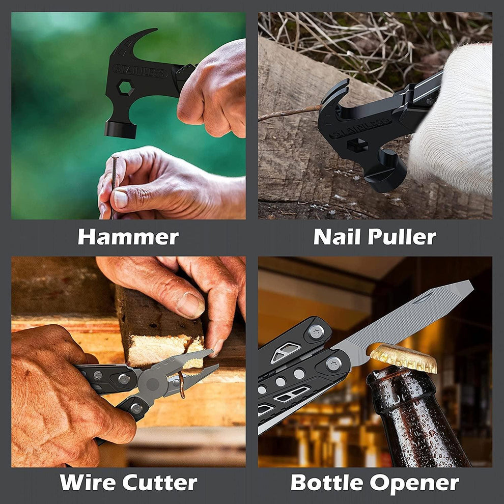🔨💥 14 Herramientas en 1 💪 – ¡El Martillo Multifuncional que lo hace TODO! ⚡