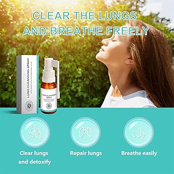 🔥👨‍⚕️DILE ADIOS A LOS PROBLEMAS RESPIRATORIOS 💫CON LUNG CLEANSING SPRAY🔥🔥💫