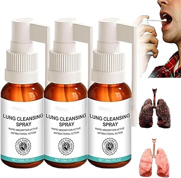 🔥👨‍⚕️DILE ADIOS A LOS PROBLEMAS RESPIRATORIOS 💫CON LUNG CLEANSING SPRAY🔥🔥💫