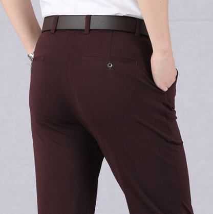 🔝🔥PANTALONES CLASICOS DE ALTA ELASTICIDAD PARA HOMBRE🤩