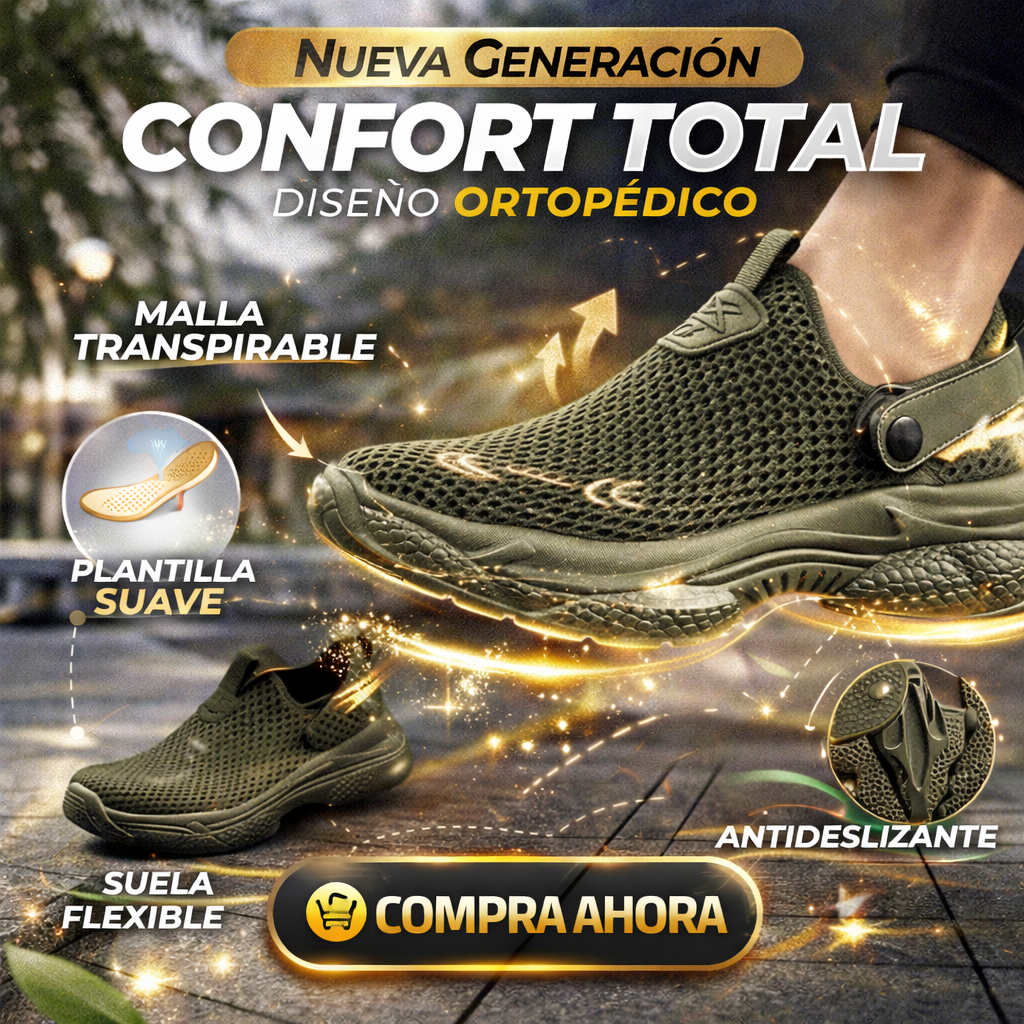 🔥🤩Camina Sin Molestias Todo el Día 👣🤩Calzado Ortopédico Ligero⚡