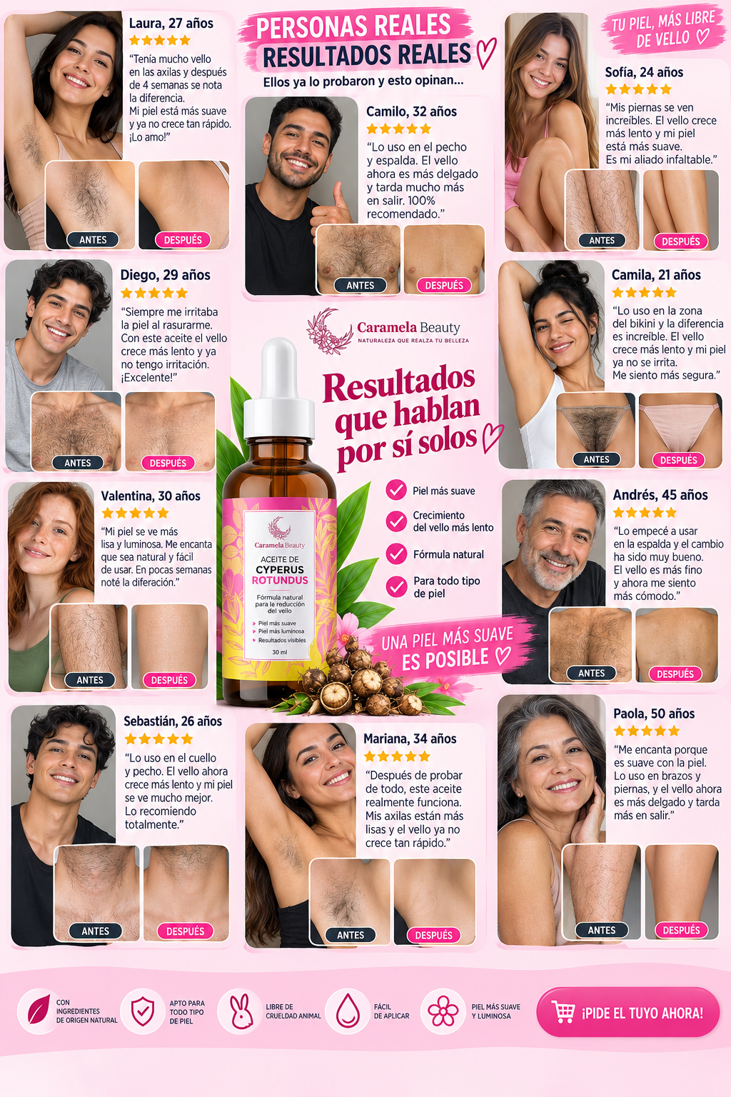 👀🔥EL SECRETO DE LAS COREANAS PARA UNA PIEL MÁS SUAVE 😍🌿NO MAS BELLOS🪒❌, OFERTAS IMPERDIBLES🔥