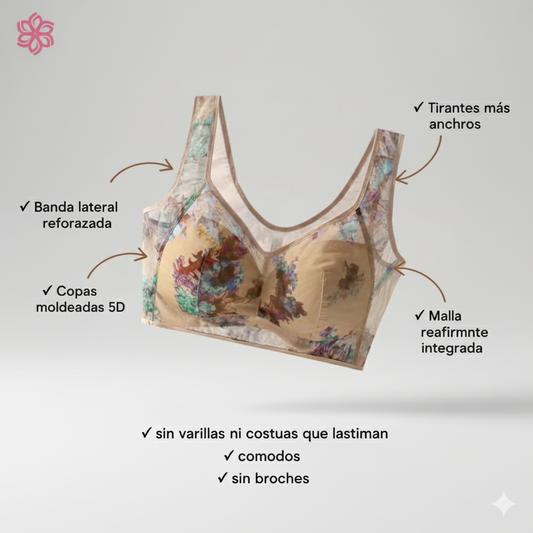 🔥 OFERTA – SOSTÉN VERONA SIN VARILLAS🧊 ✨ CÓMODO, LIGERO Y CON DESCUENTO👙
