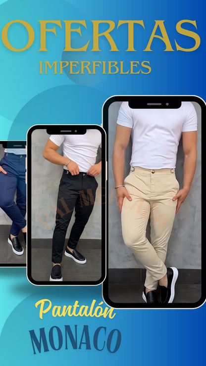 🔥🤯OFERTA PANTALON AJUSTABLE MONACO 💫ESTILO COMODIDAS Y ELEGANCIA🤩👖
