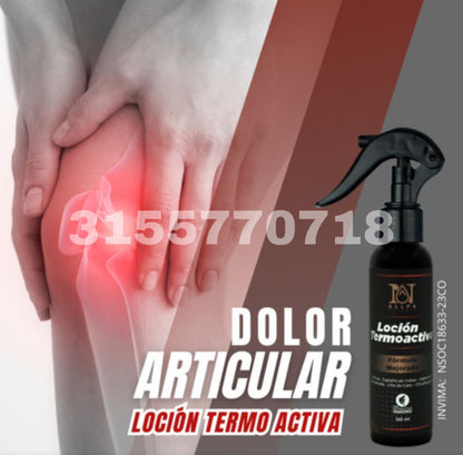 🔥🔥Loción Termoactiva 🤩 Alivia musculares y articulares 🍃🔥🔥