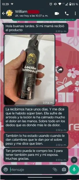 🔥🔥Loción Termoactiva 🤩 Alivia musculares y articulares 🍃🔥🔥
