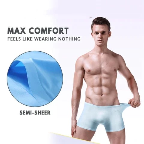 🔥✅🏋️ Ropa interior transpirable de seda helada para hombre🔥🏋️