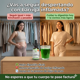 🌿🤩CLOROFILIA LIQUIDA 💚Limpia, Refresca y Revitaliza Tu Cuerpo Desde Adentro en Solo Unos Minutos al Día🤯🍃